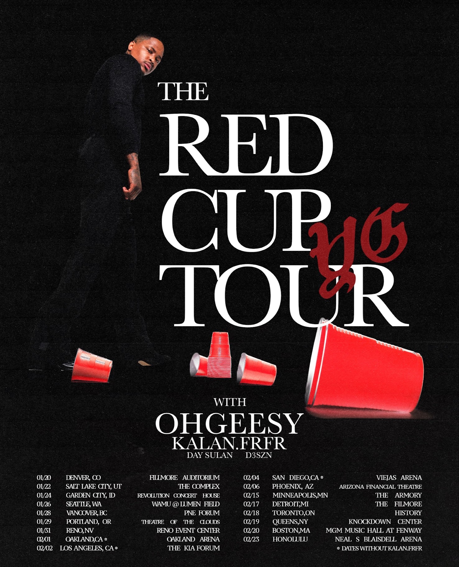 YG Announces ‘The Red Cup’ Tour 2023 These Urban Times