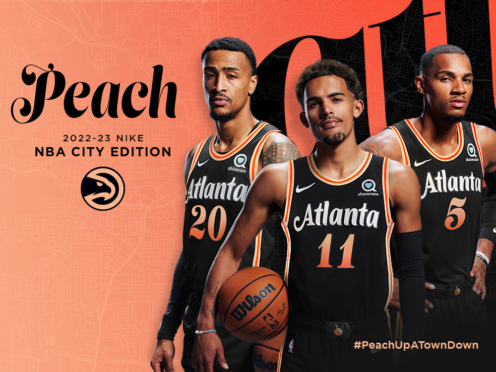Atlanta Hawks Stay True To Roots with Their PEACH 202223 Nike