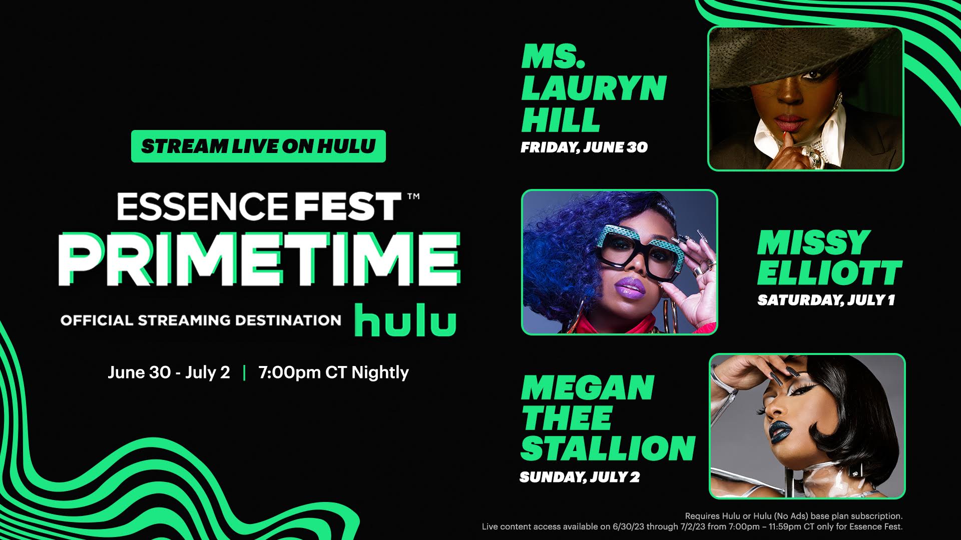 ‘ESSENCE Fest’ Primetime Livestream LineUp Announced Ms. Lauryn Hill